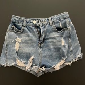 Jean shorts